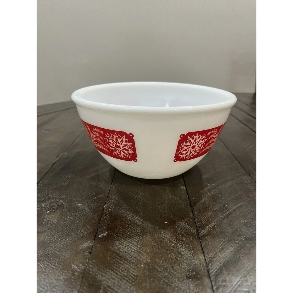 Vintage Hazel Atlas Red‎ Rooster Band 7